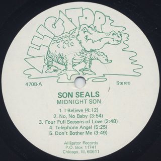 Son Seals / Midnight Son label