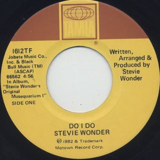 Stevie Wonder / Do I Do c/w Rocket Love
