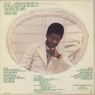 Al Green / I'm Still In Love With You back