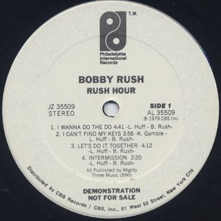 Bobby Rush / Rush Hour label