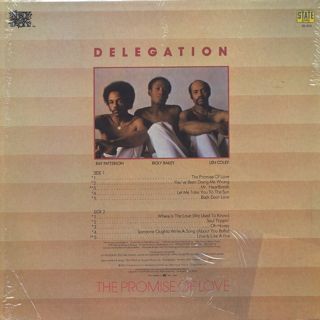 Delegation / The Promise Of Love back