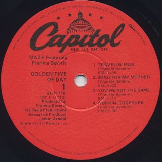 Maze / Golden Time Of Day label