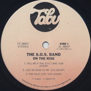S.O.S. Band / On The Rise label