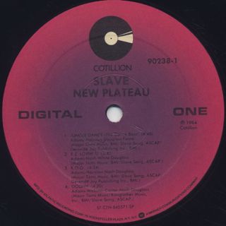 Slave ‎/ New Plateau label