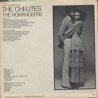 Chi-Lites / Romanceers / S.T. back