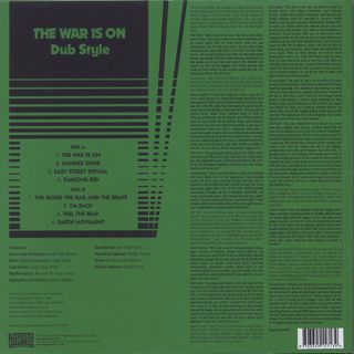 Phil Pratt & Friends / The War Is On Dub Style back