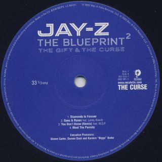 Jay-Z / The Blueprint 2 (The Gift & The Curse) label