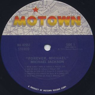 Michael Jackson / Forever, Michael label