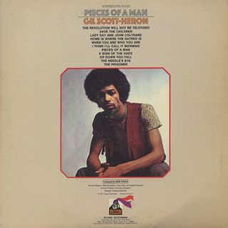 Gil Scott Heron / Pieces Of A Man back