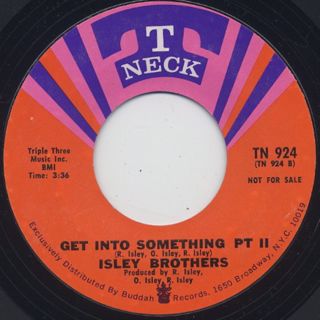 Isley Brothers / Get Into Something c/w Part II back