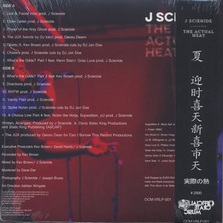J Scienide / The Actual Heat back