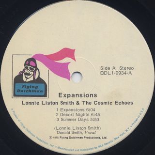 Lonnie Liston Smith & The Cosmic Echoes / Expansions label