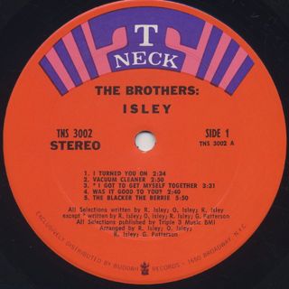 Isley Brothers / The Brothers : Isley label