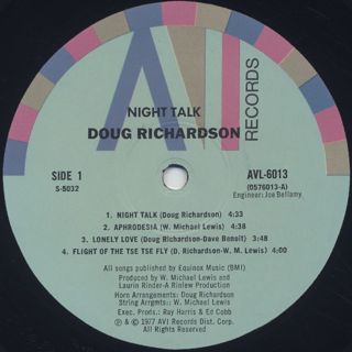Doug Richardson / Night Talk label