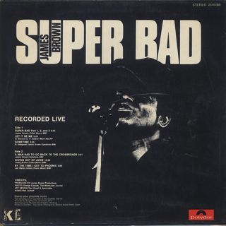 James Brown / Super Bad back
