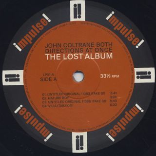 John Coltrane / Both Directions At Once: The Lost Album label