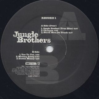 Jungle Brothers ‎Raw Deluxe 2LP【USオリジナル】