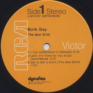 New Birth / Birth Day label
