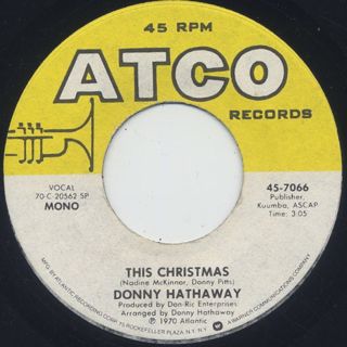 Donny Hathaway / This Christmas (EX-)