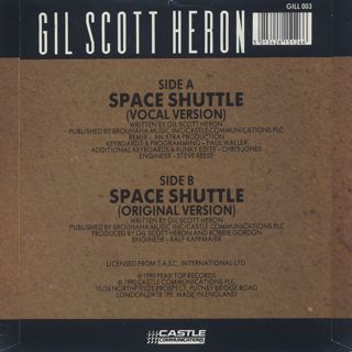 Gil Scott Heron / Space Shuttle (7