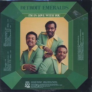 Detroit Emeralds / I’m In Love With You back