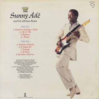 King Sunny Ade And His African Beats / Synchro System back