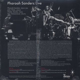 Pharoah Sanders / Live... back