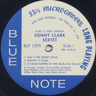 Sonny Clark / Dial 