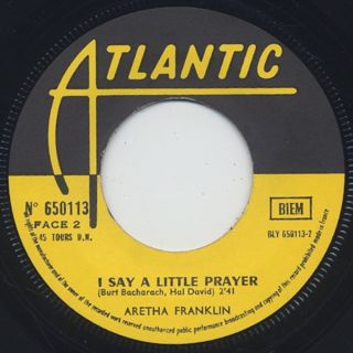 Aretha Franklin / The House That Jack Built label