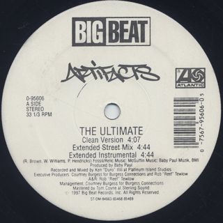 Artifacts / The Ultimate label