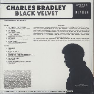 Charles Bradley / Black Velvet back