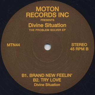 Divine Situation / The Problem Solver back