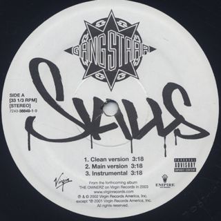 Gang Starr / Skills label