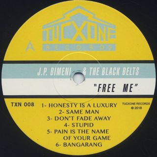 J.P. Bimeni & The Black Belts / Free Me label