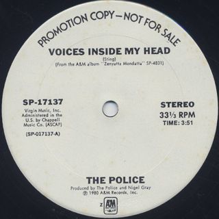 Police / Voices Inside My Head front