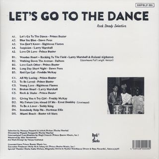 Prince Buster / Let's Go To The Dance (2LP) back
