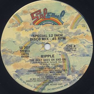 Ripple / The Beat Goes On And On c/w Facts Of Life back