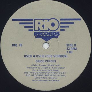 Disco Circus / Over & Over label