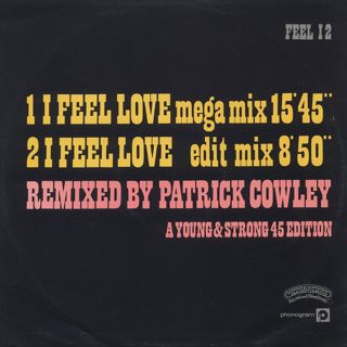 Donna Summer / I Feel Love (Patrick Cowley Mega Mix) back