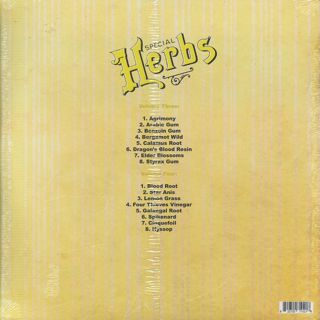 Metal Fingers / Special Herbs Volumes 3 & 4 back