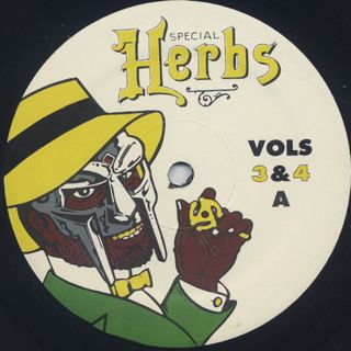 Metal Fingers / Special Herbs Volumes 3 & 4 label