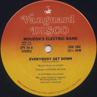Mouzon's Electric Band / Everybody Get Down back