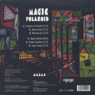 Onom Agemo & The Disco Jumpers / Magic Polaroid back