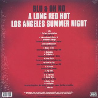 Blu & Oh No / A Long Red Hot Los Angeles Summer Night back