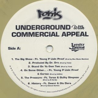 Fokis / Underground With Commercial Appeal label