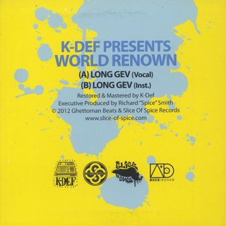 K-Def Presents World Renown / Signature Sevens Vol.3 back