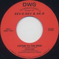 Kev-E-Kev & AK-B / Listen To The Man c/w Keep On Doin