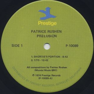 Patrice Rushen / Prelusion label