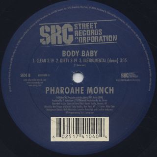 Pharoahe Monch / Body Baby label