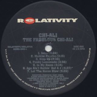 Chi-Ali / The Fabulous Chi-Ali label
